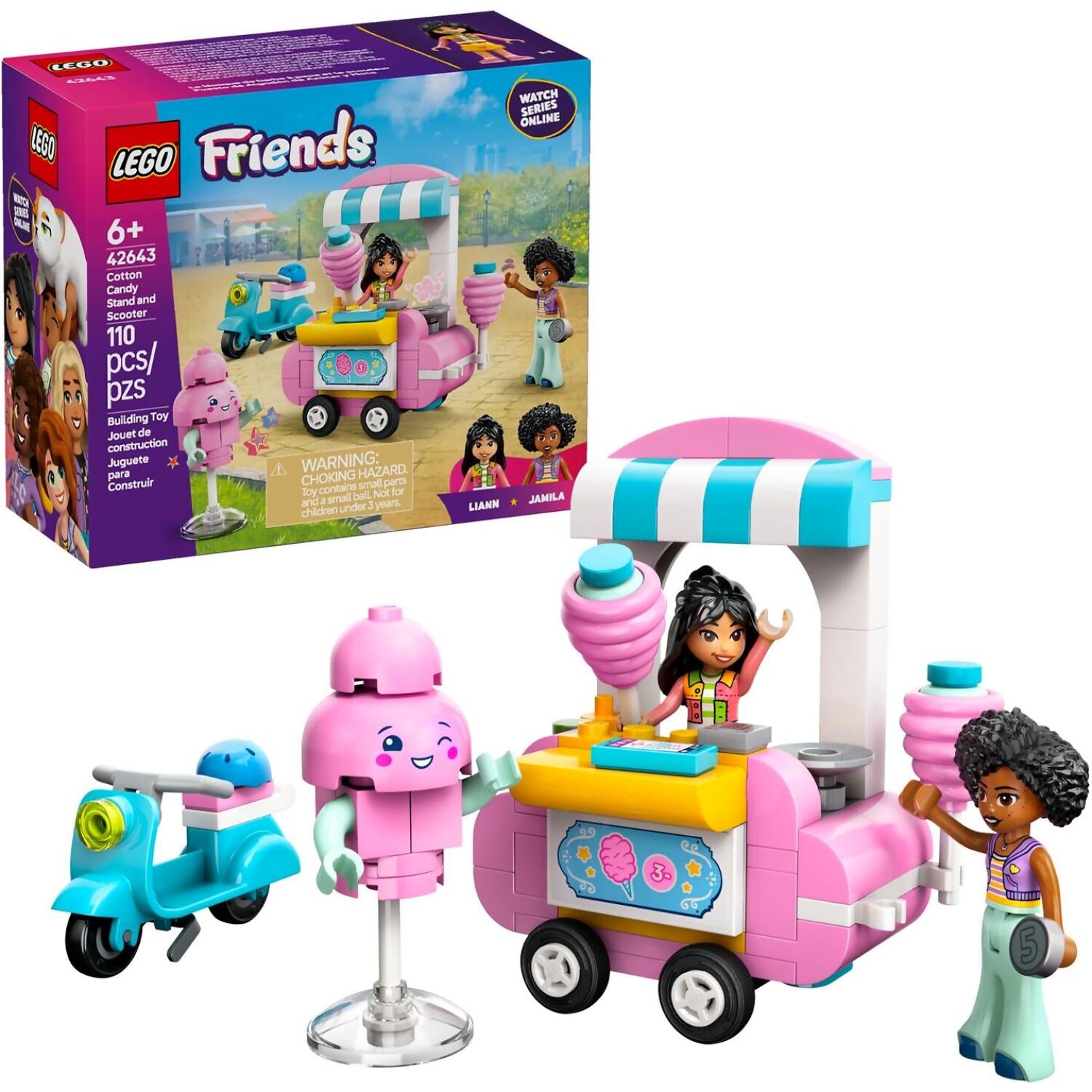LEGO® 42643 Cotton Candy Stand And Scooter - LEGO® Friends