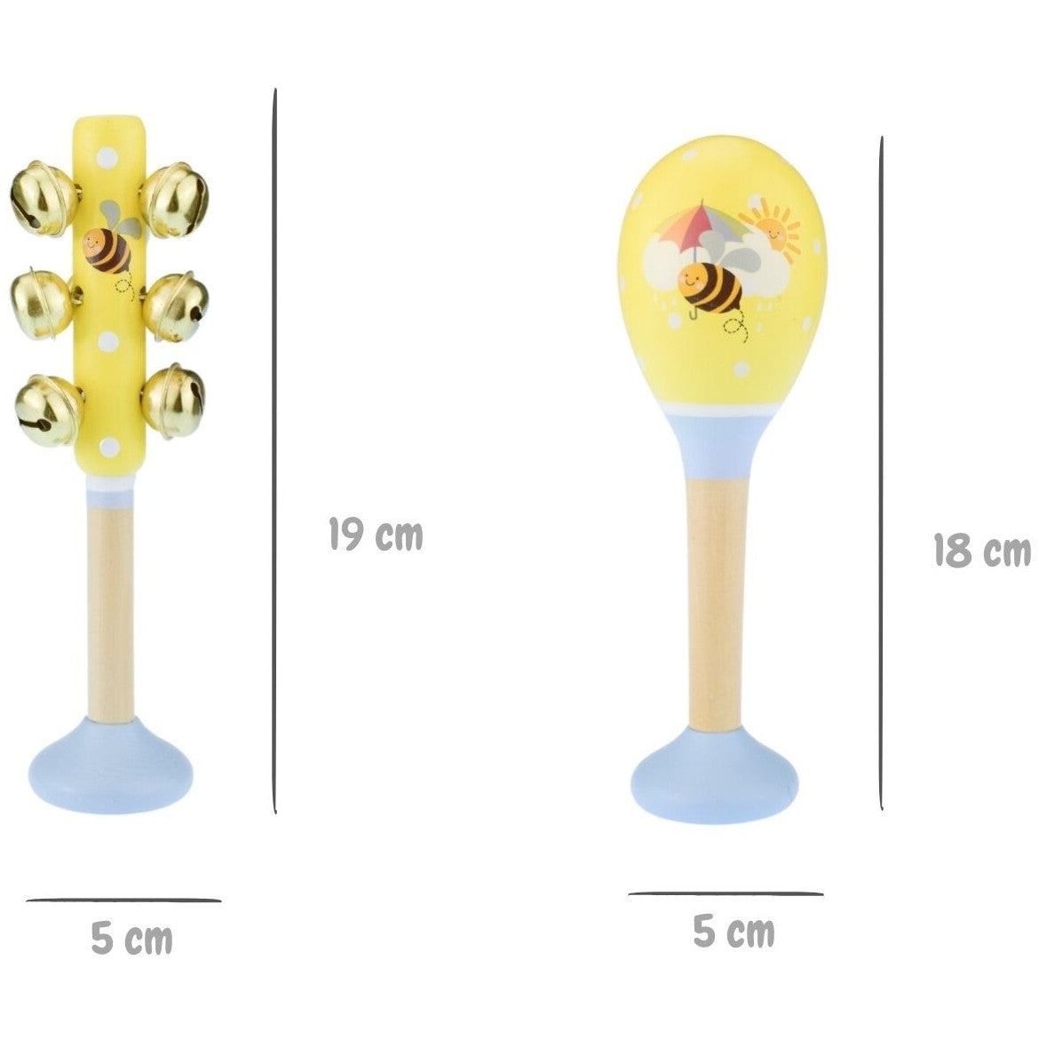 Koala Dream - Buzzy Days Bee 3pcs Musical Set
