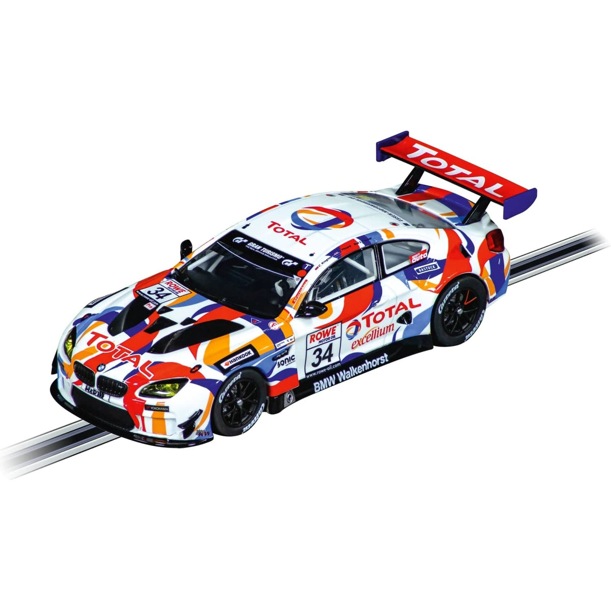 CARRERA - EVOLUTION 1:32 - BMW M6 GT3 WALKENHORST MOTORSPORT NO.34 - SLOT CAR ALSO SUITS SCALEXTRIC