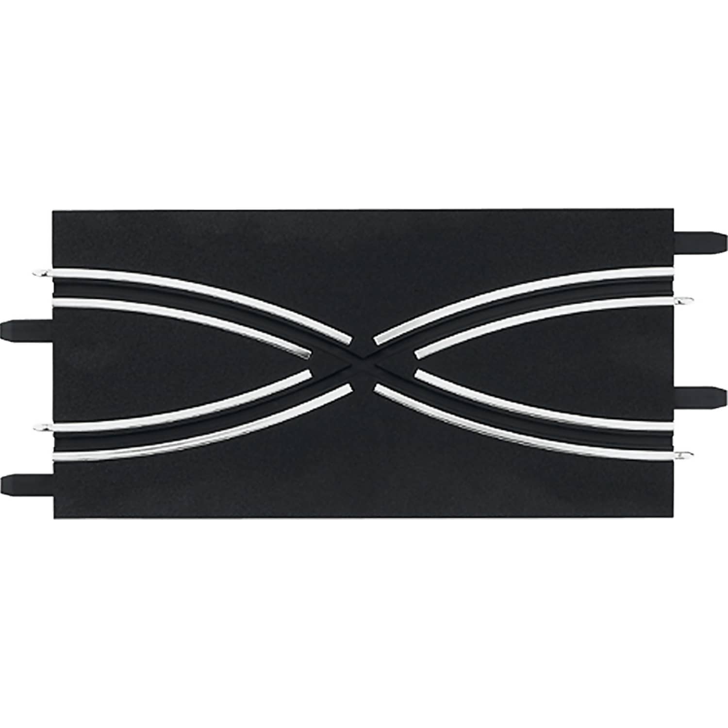 CARRERA - GO 1:43 - LANE CHANGE SECTION (2) 2 X 161MM PIECES - SLOT CAR TRACK ACCESSORIES