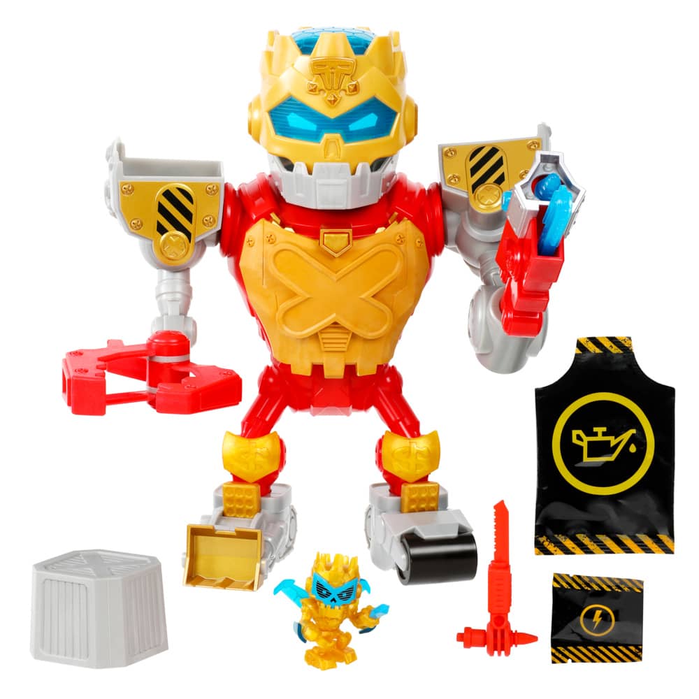Treasure X - Robots Gold Mega Treasure Bot With Real Lights And Sounds