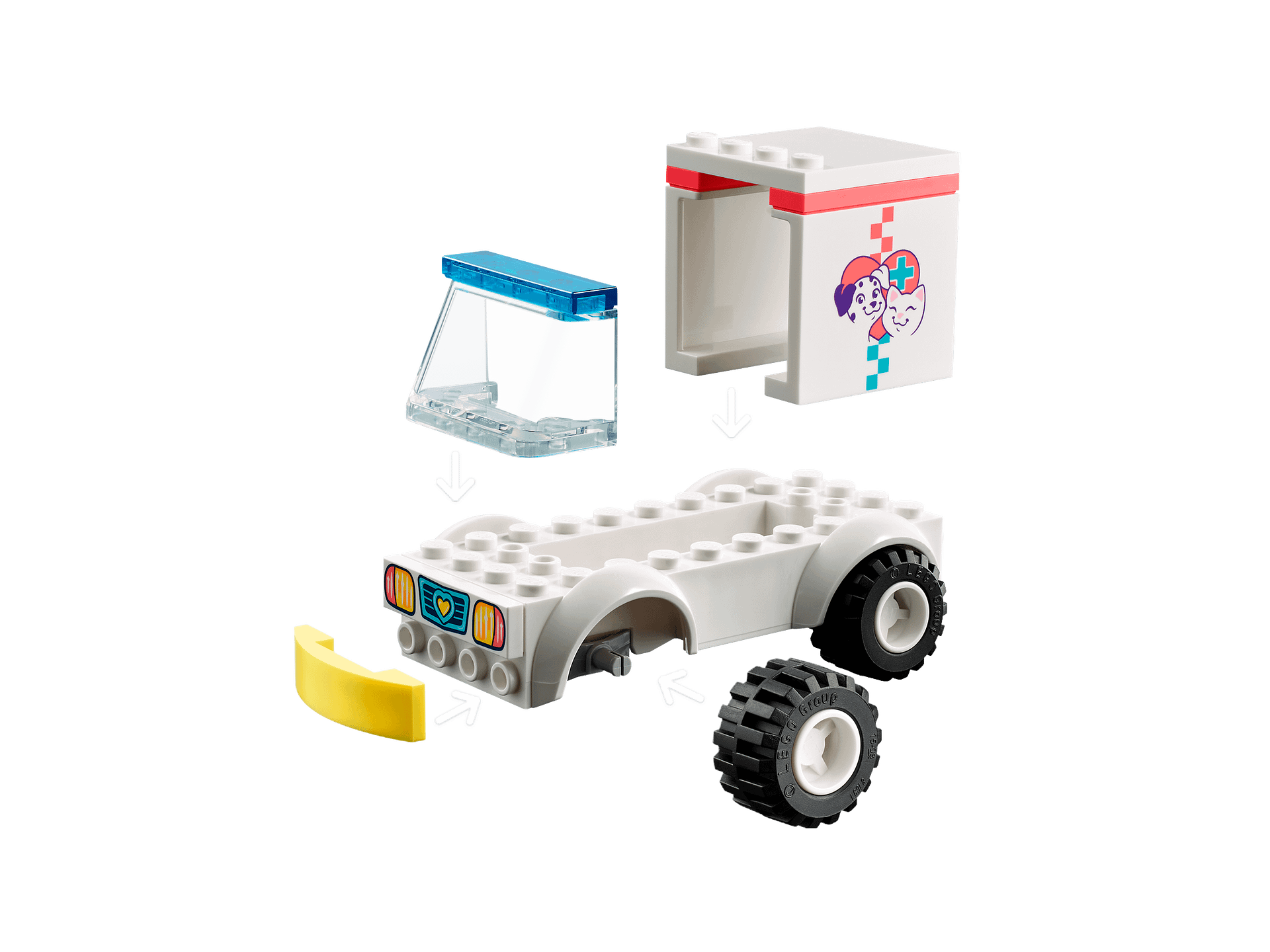 LEGO® 41694 Pet Clinic Ambulance - Friends 4+