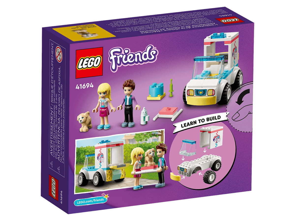 LEGO® 41694 Pet Clinic Ambulance - Friends 4+
