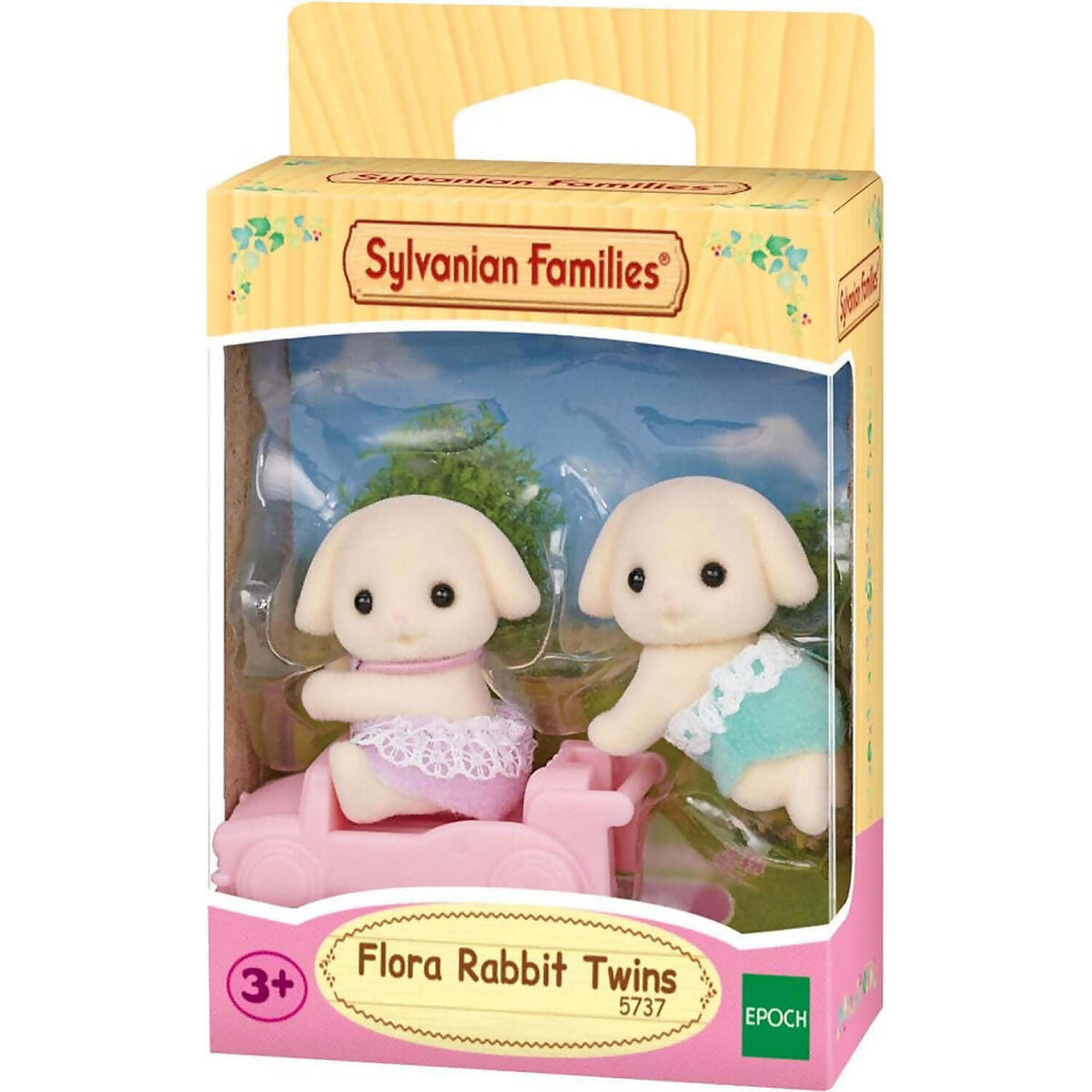 Sylvanian Families - Flora Rabbit Twins Playset