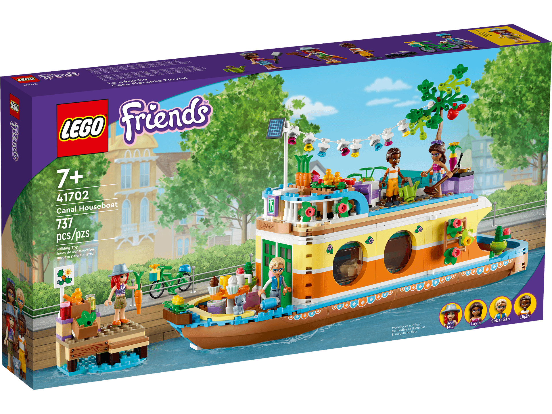 LEGO® 41702 Canal Houseboat - Friends