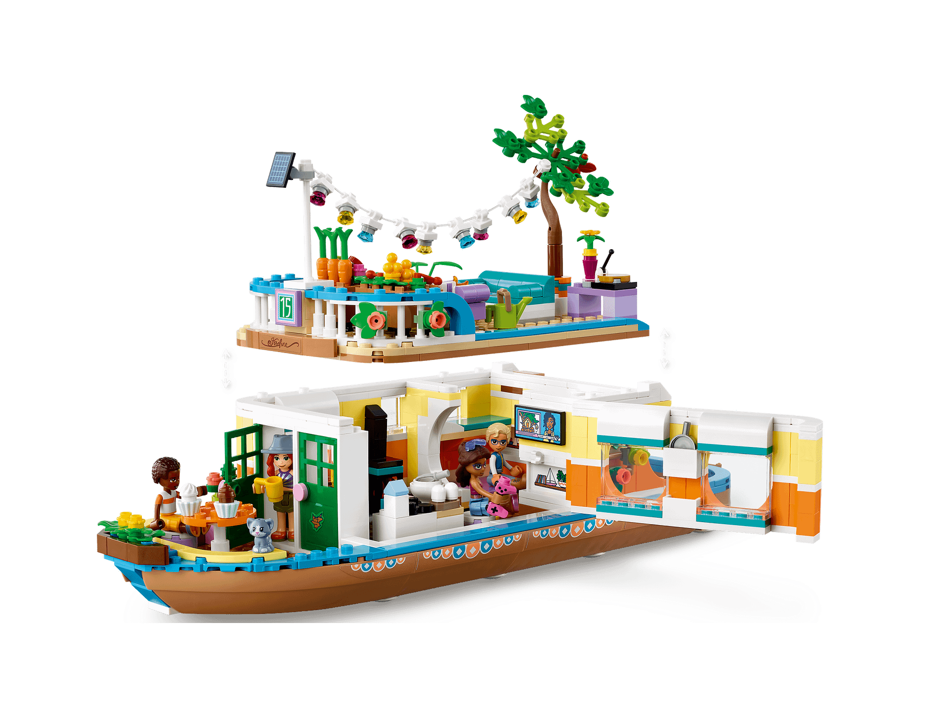 LEGO® 41702 Canal Houseboat - Friends