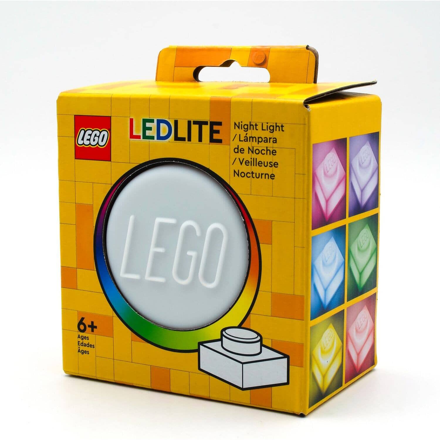 LEGO® - Iconic LEDLITE Plate Night Light White With Color Changing Variations