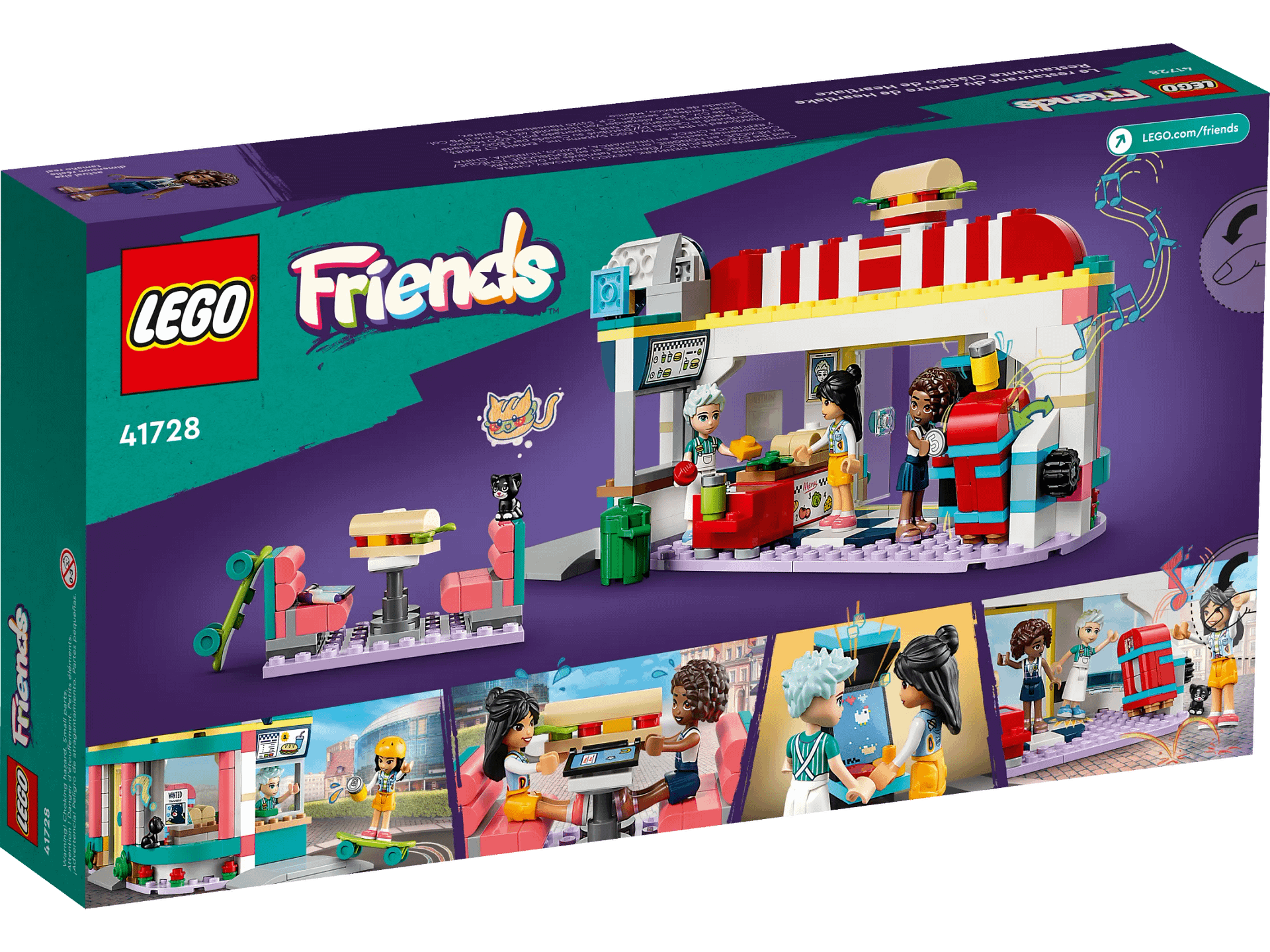 LEGO® 41728 Heartlake Downtown Diner - Friends