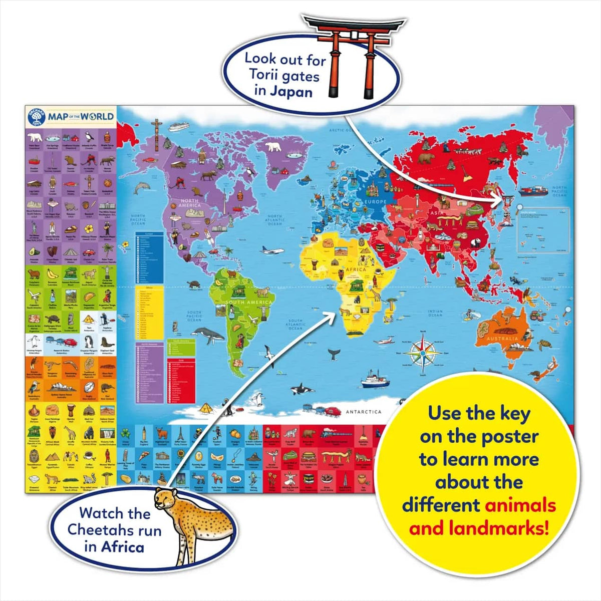 Orchard Toys - Map Of The World Jigsaw Puzzle 150pc