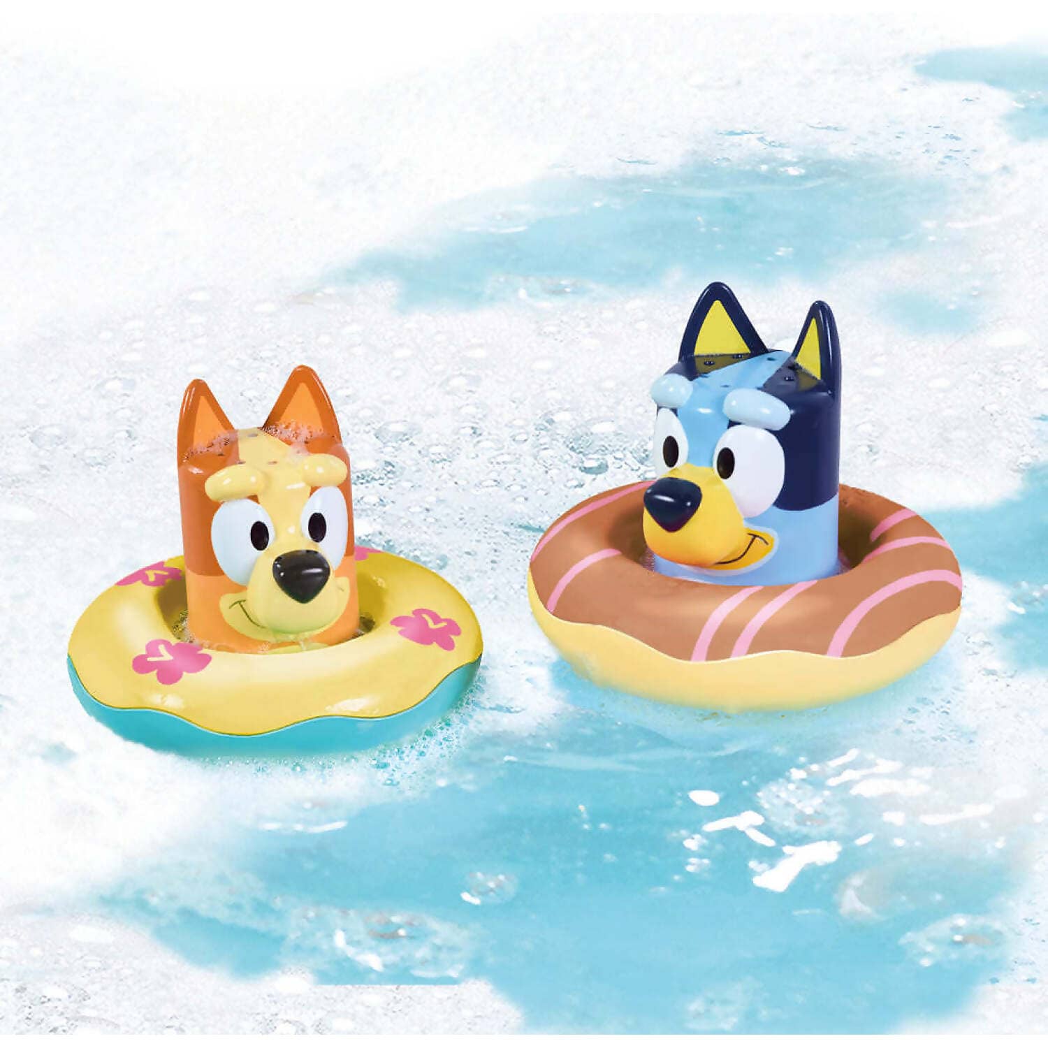 TOMY - Toomies Splash & Float Bluey & Bingo 2-in-1 Water Toys