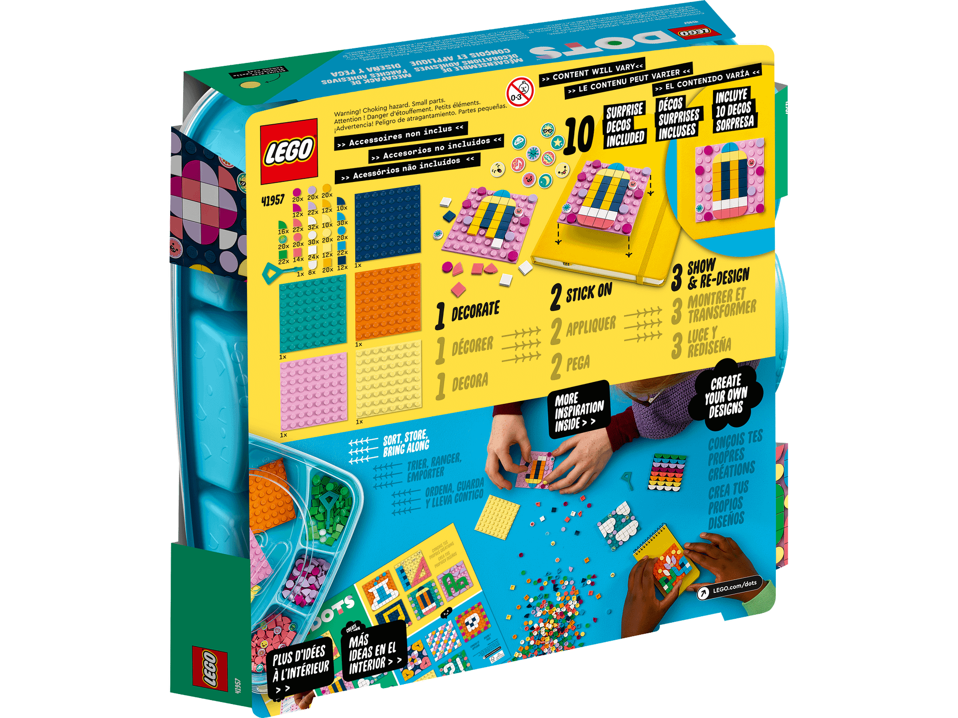 LEGO 41957 Adhesive Patches Mega Pack - DOTS