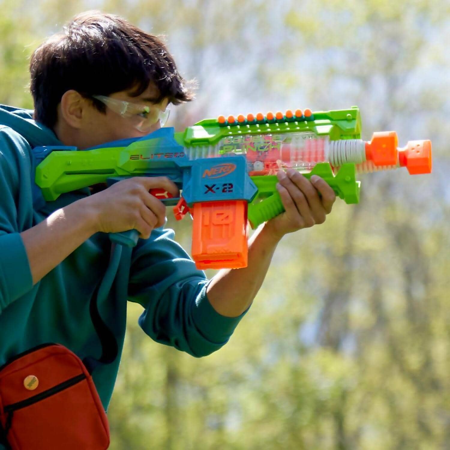 Nerf - Elite 2.0 Double Punch Dart Blaster - Hasbro