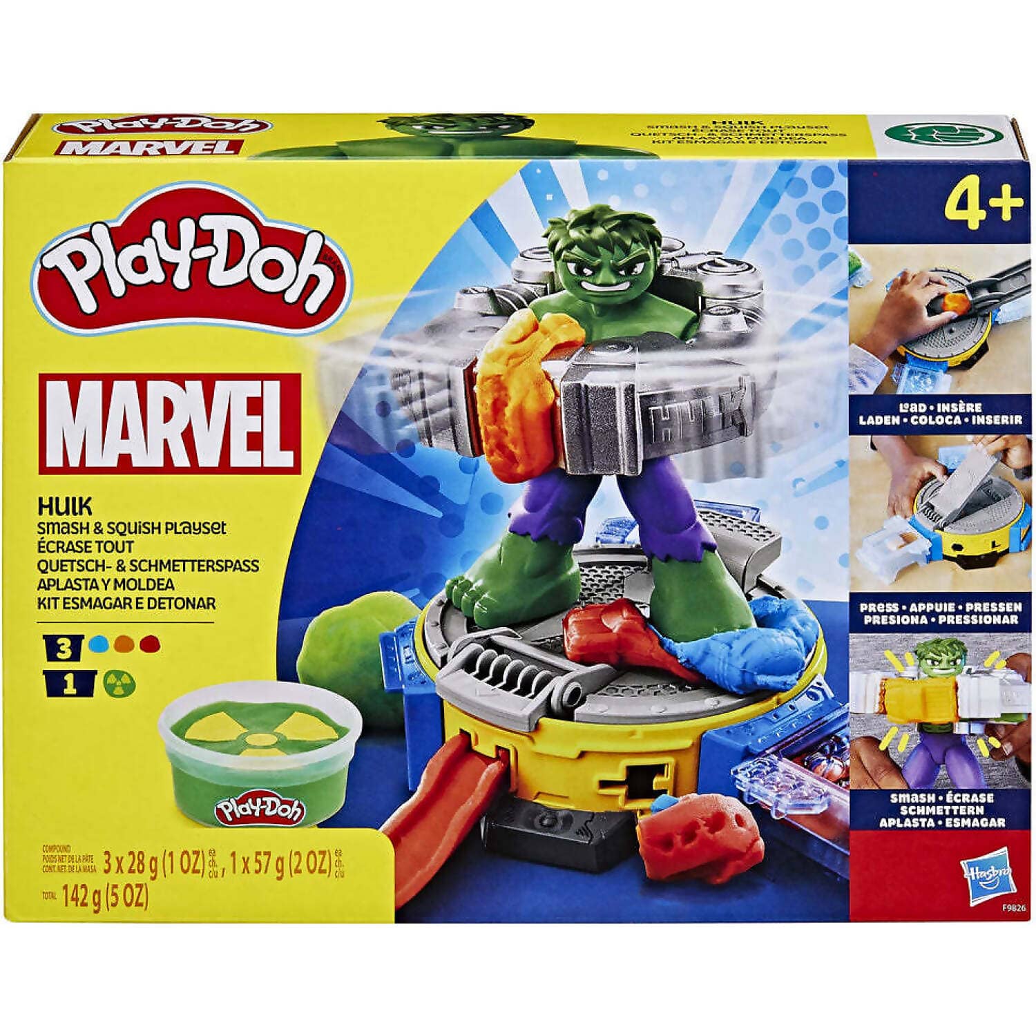 Play-Doh - Hulk Smash And Squish - Hasbro