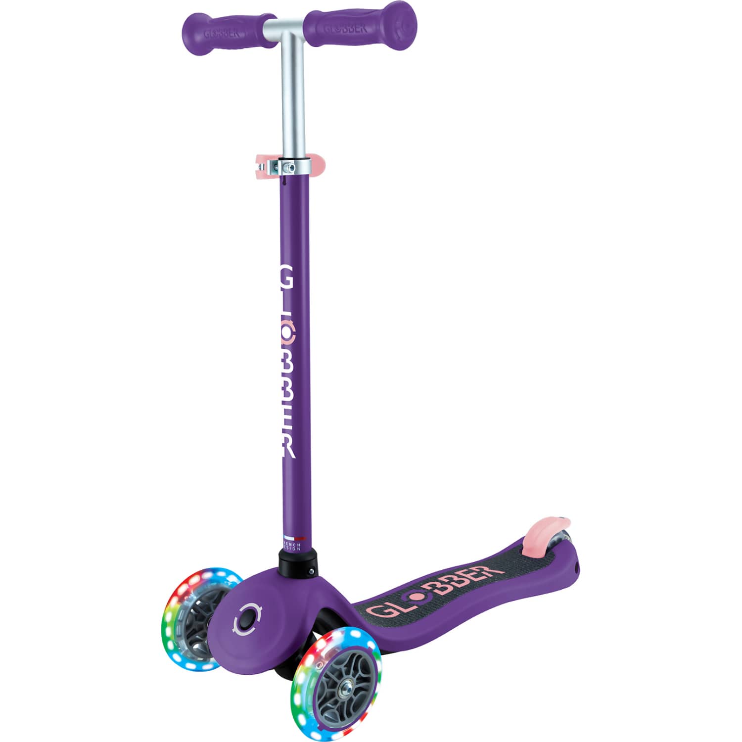 Globber - Primo Scooter Lights- Prple/pink