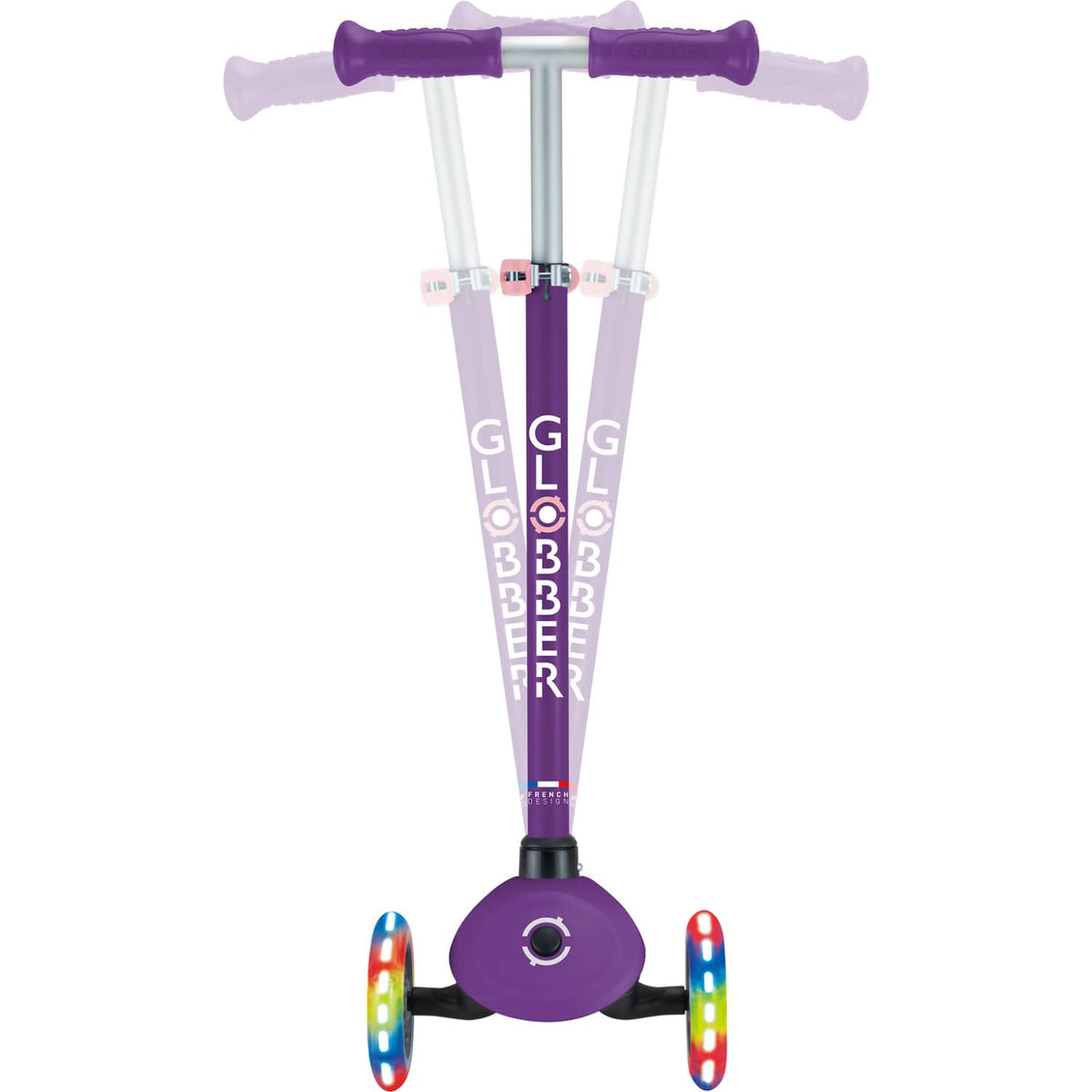 Globber - Primo Scooter Lights- Prple/pink