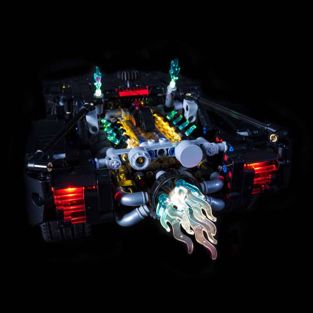 Light My Bricks - LIGHT KIT for LEGO® The Batman™ - Batmobile 42127