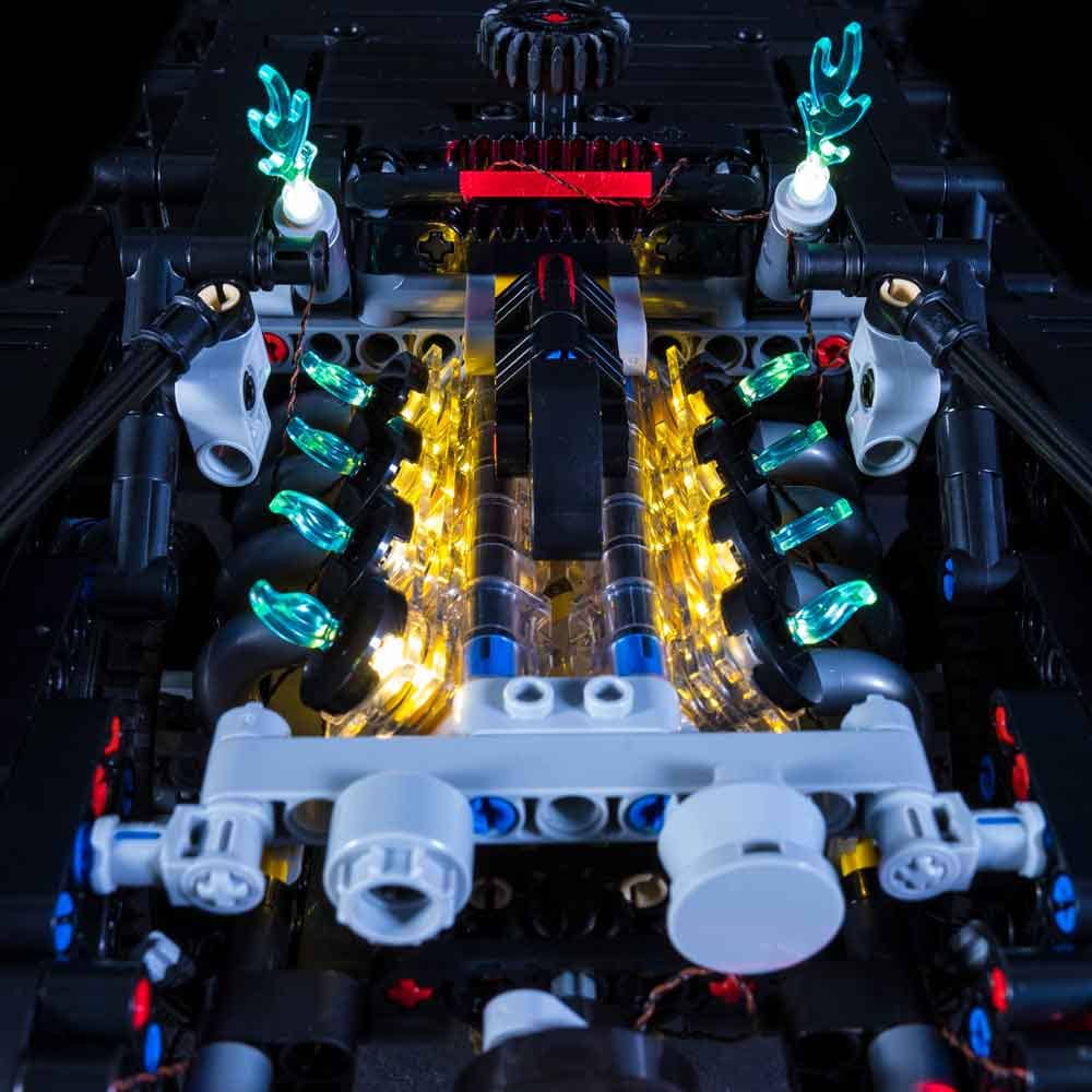 Light My Bricks - LIGHT KIT for LEGO® The Batman™ - Batmobile 42127