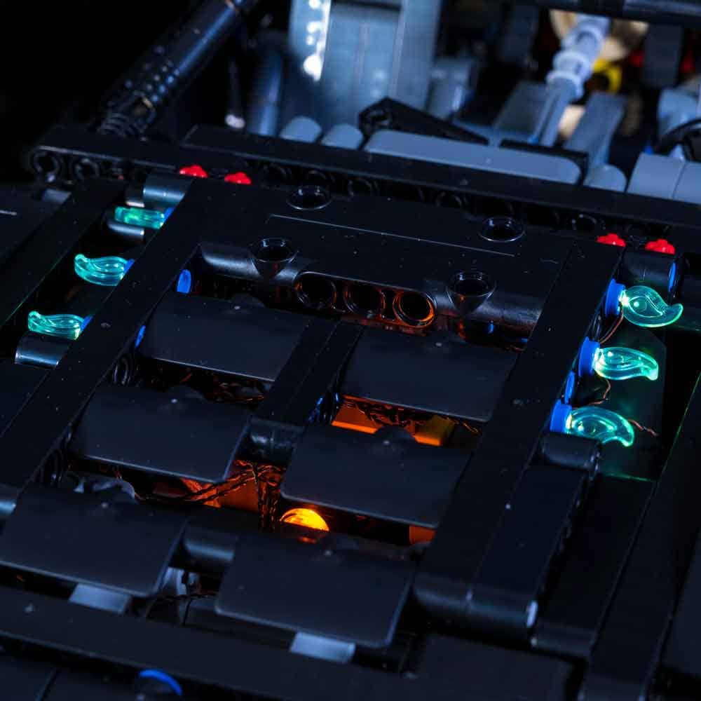 Light My Bricks - LIGHT KIT for LEGO® The Batman™ - Batmobile 42127