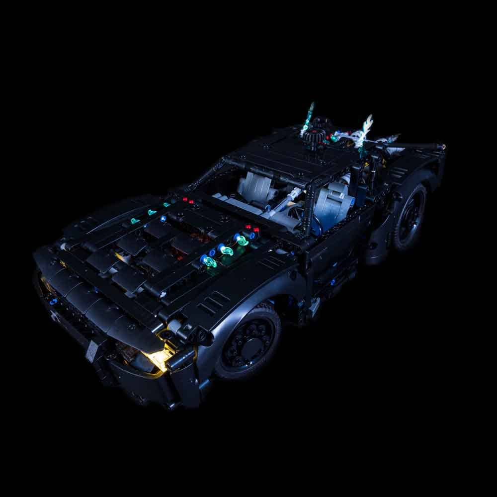 Light My Bricks - LIGHT KIT for LEGO® The Batman™ - Batmobile 42127