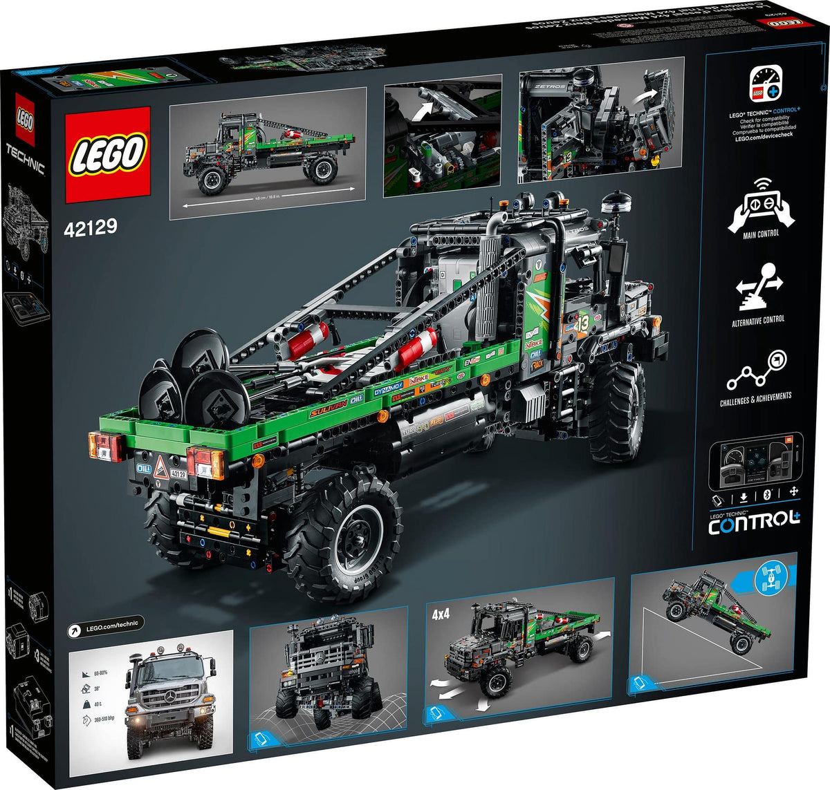 LEGO® 42129 4x4 Mercedes-Benz Zetros Trial Truck - Technic