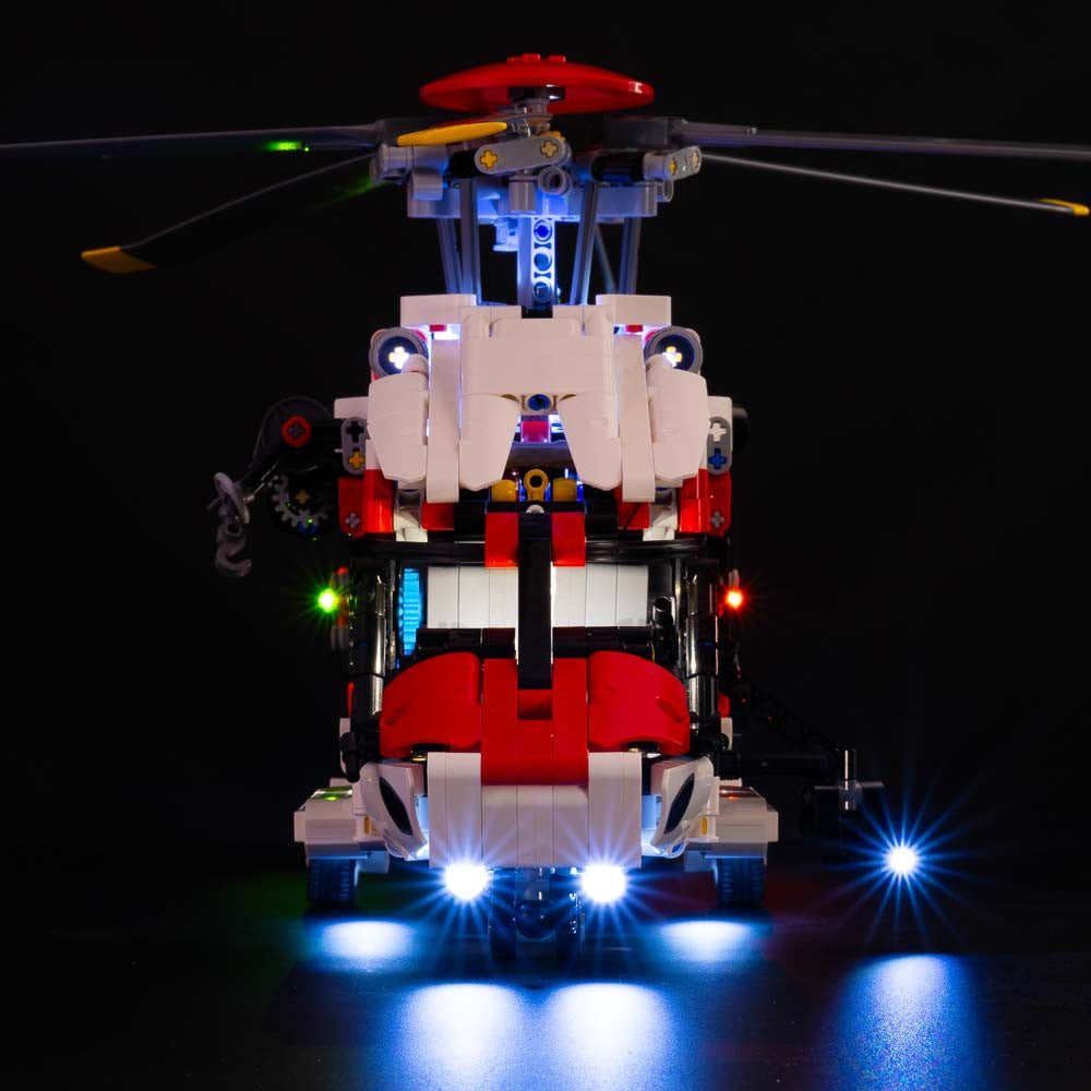 Light My Bricks - LIGHT KIT for LEGO® Airbus H175 Rescue Helicopter 42145