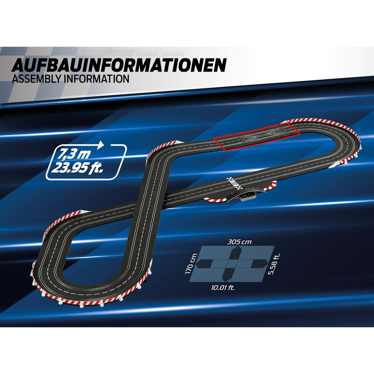 CARRERA - DIGITAL 1:32 FAST AND FABULOUS DTM - MODEL NO.20030030 - SLOT CAR SET