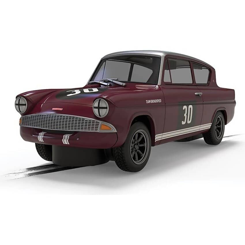 SCALEXTRIC - FORD ANGLIA 105E BROADSPEED 1:32 - SLOT CAR