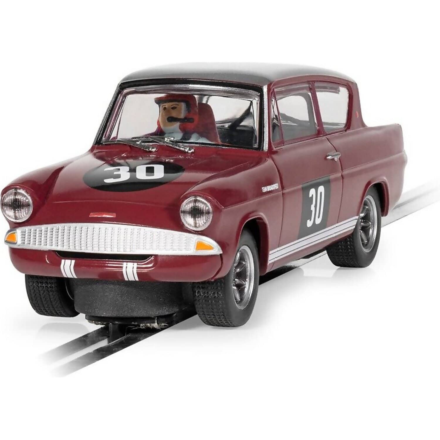 SCALEXTRIC - FORD ANGLIA 105E BROADSPEED 1:32 - SLOT CAR