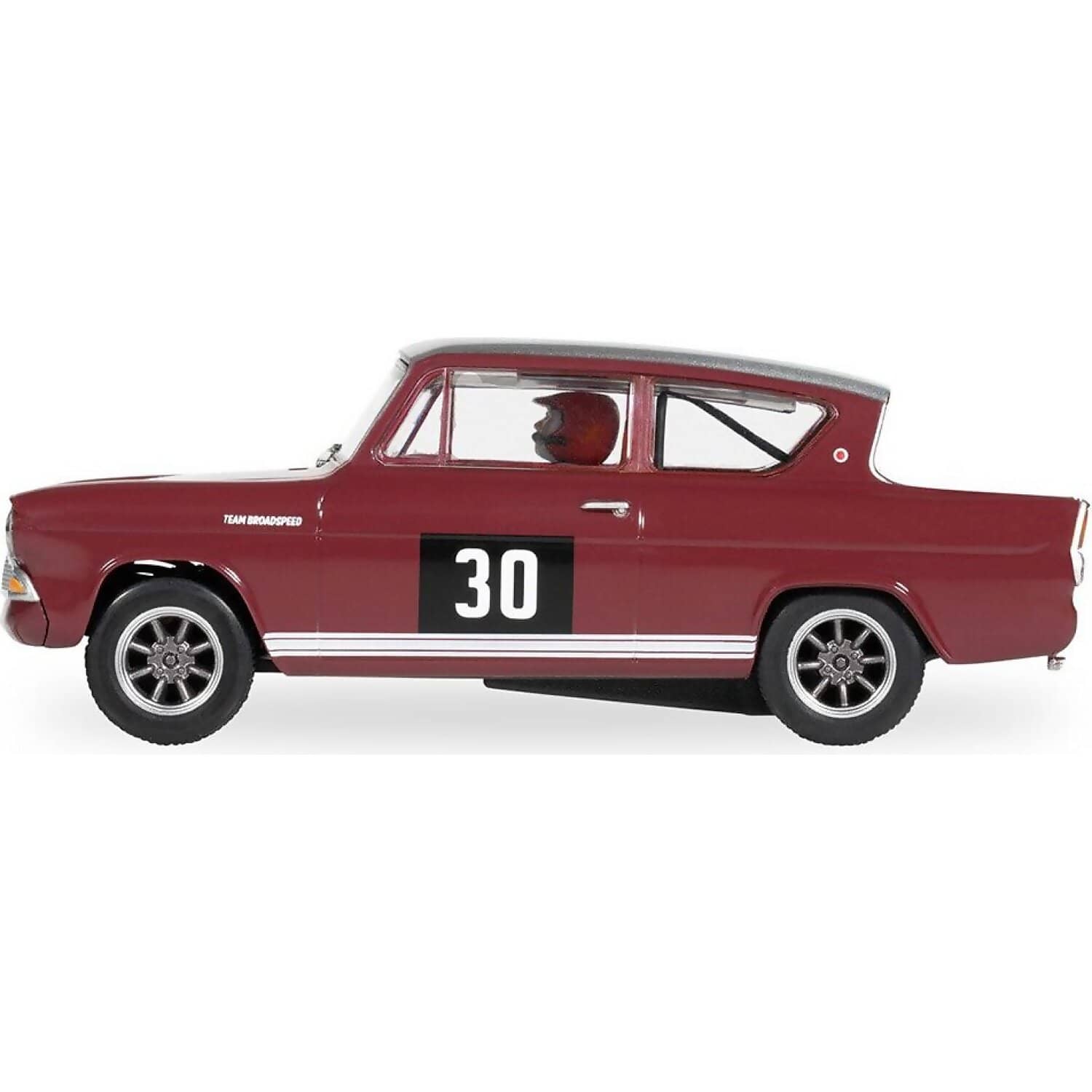 SCALEXTRIC - FORD ANGLIA 105E BROADSPEED 1:32 - SLOT CAR