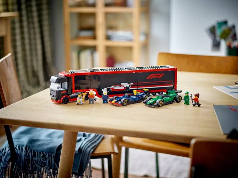 LEGO® 60445 F1 Truck with RB20 & AMR24 F1 Cars - City
