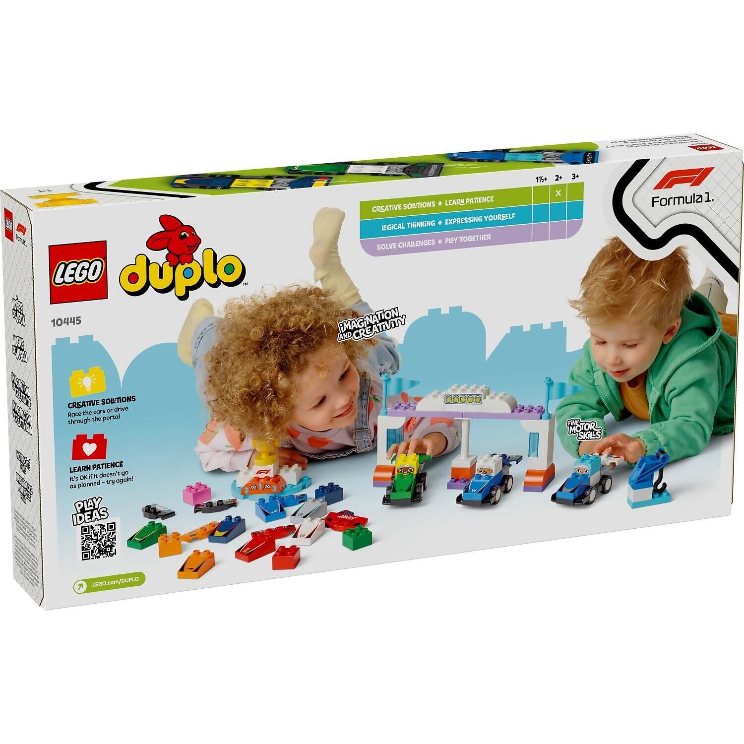 LEGO® 10445 F1 Team Race Cars & Drivers -  DUPLO®