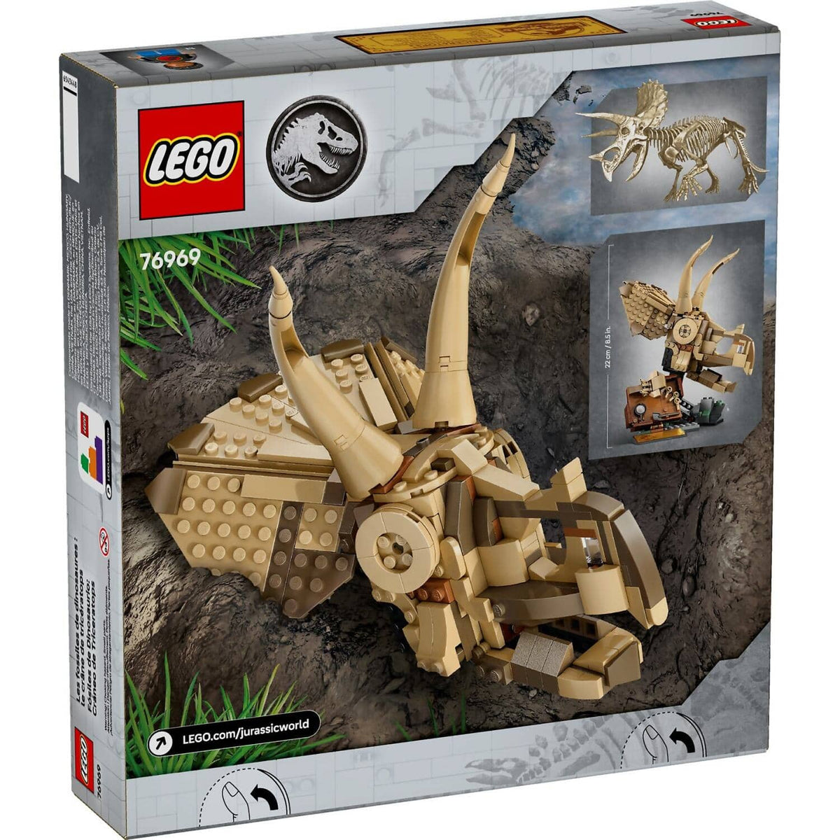 LEGO® 76969 Dinosaur Fossils Triceratops Skull - Jurassic World™