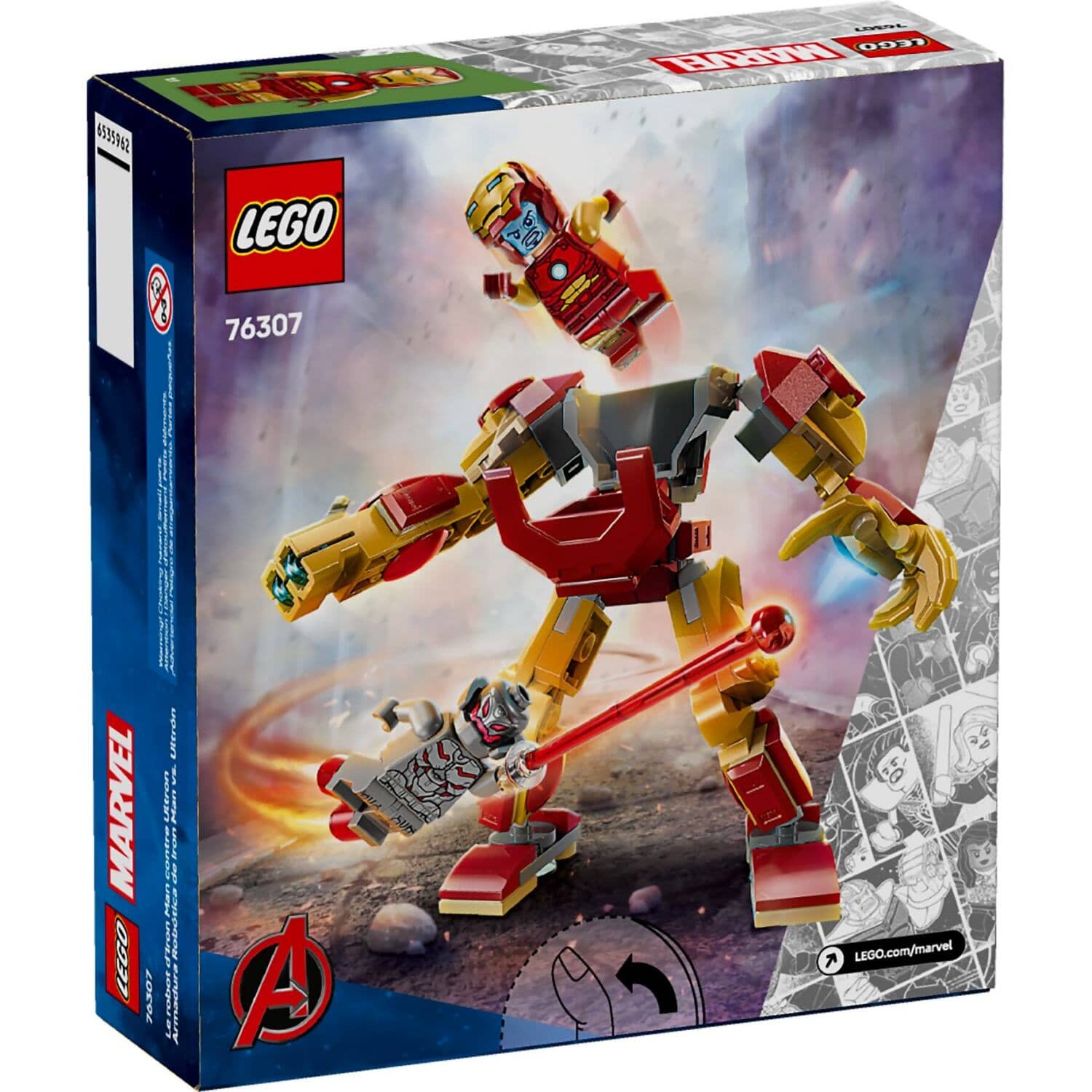 LEGO® 76307 Iron Man Mech Vs. Ultron - Marvel Super Heroes