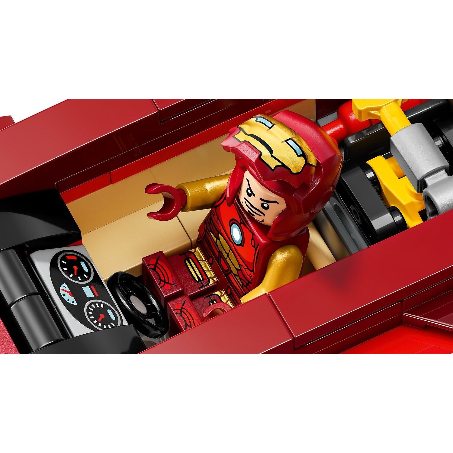 LEGO® 76310 Iron Man Car & Black Panther vs. Red Hulk - Marvel Super Heroes
