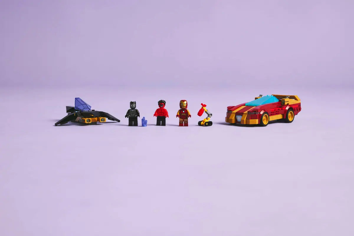 LEGO® 76310 Iron Man Car & Black Panther vs. Red Hulk - Marvel Super Heroes