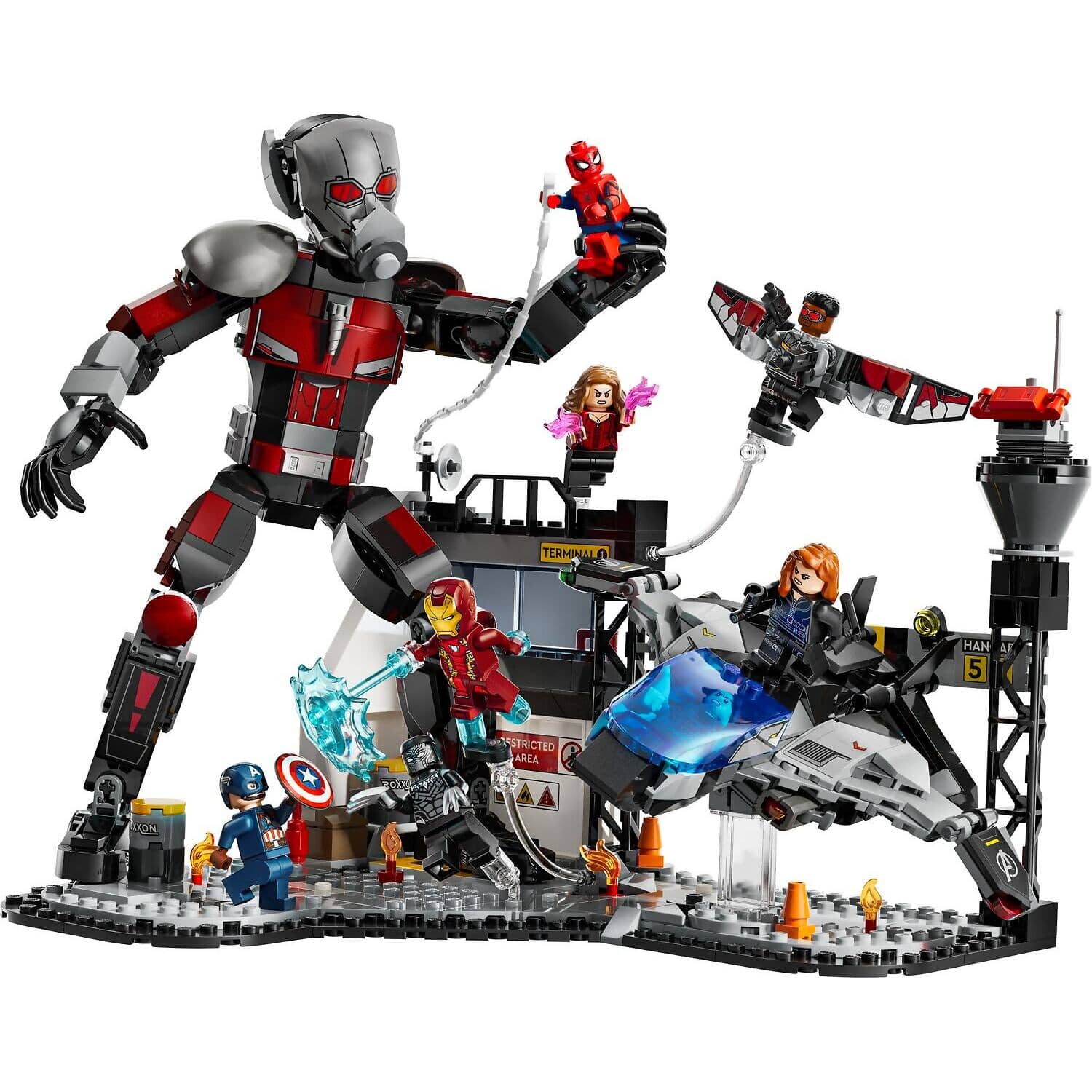 LEGO® 76314 Captain America: Civil War Action Battle - Marvel Super Heroes
