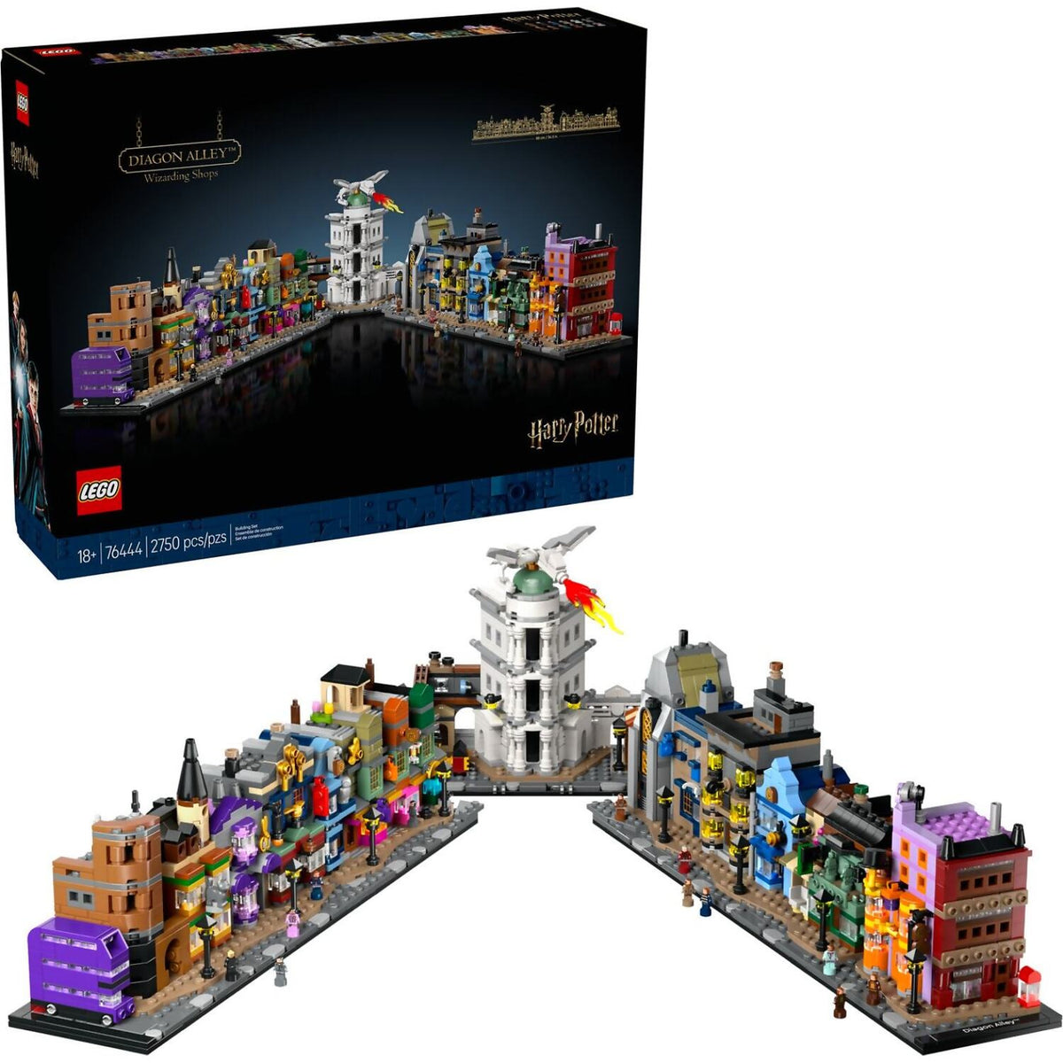 LEGO® 76444 Diagon Alley Wizarding Shops - Harry Potter™
