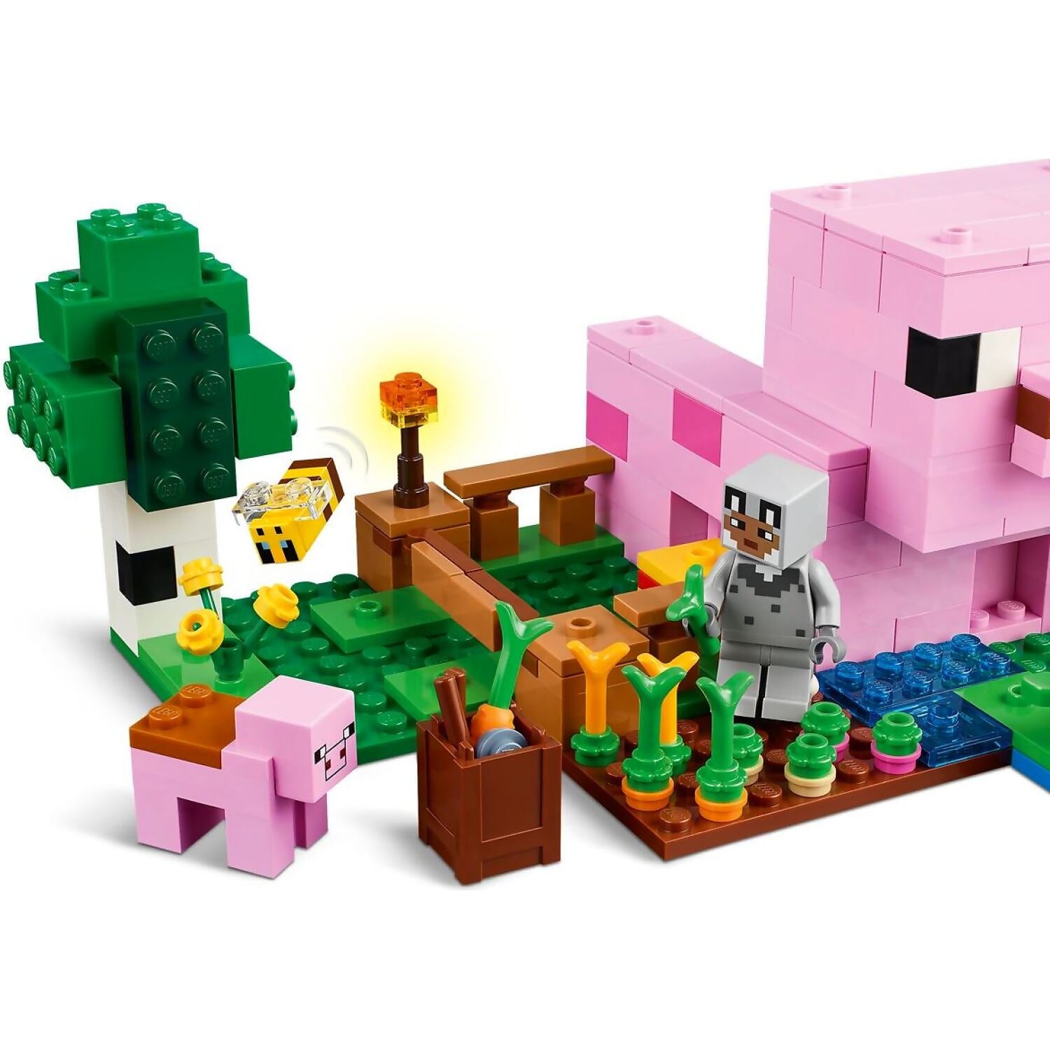LEGO® 21268 The Baby Pig House - Minecraft®