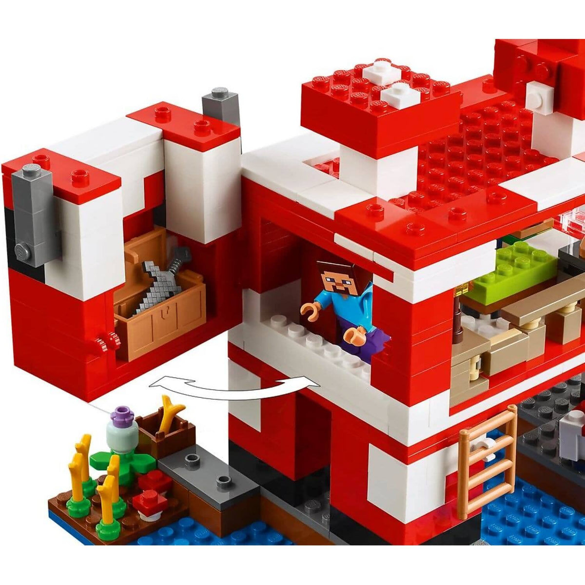 LEGO® 21270 The Mooshroom House - Minecraft®