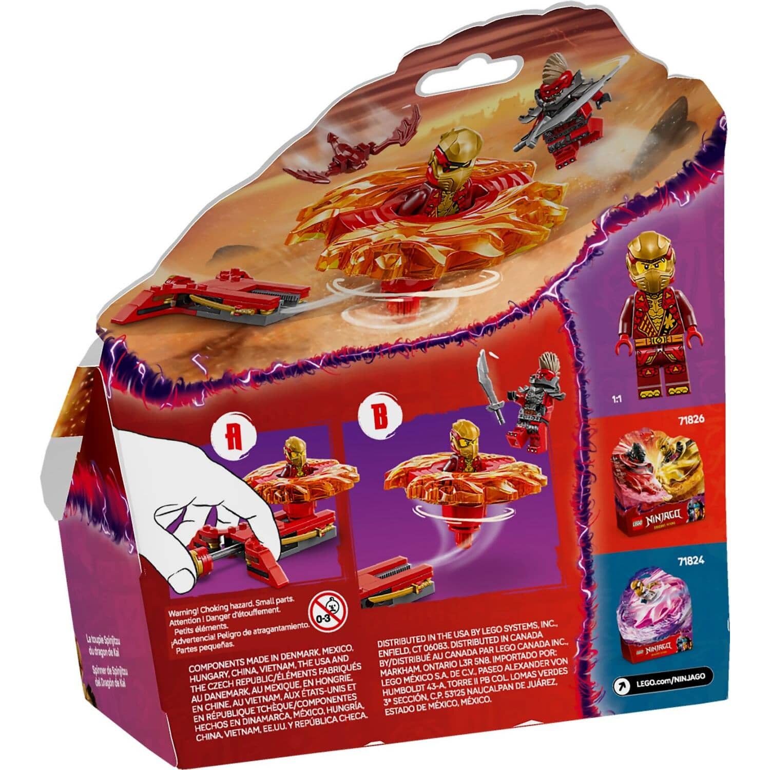 LEGO® 71823 Kai's Dragon Spinjitzu Spinner - NINJAGO®