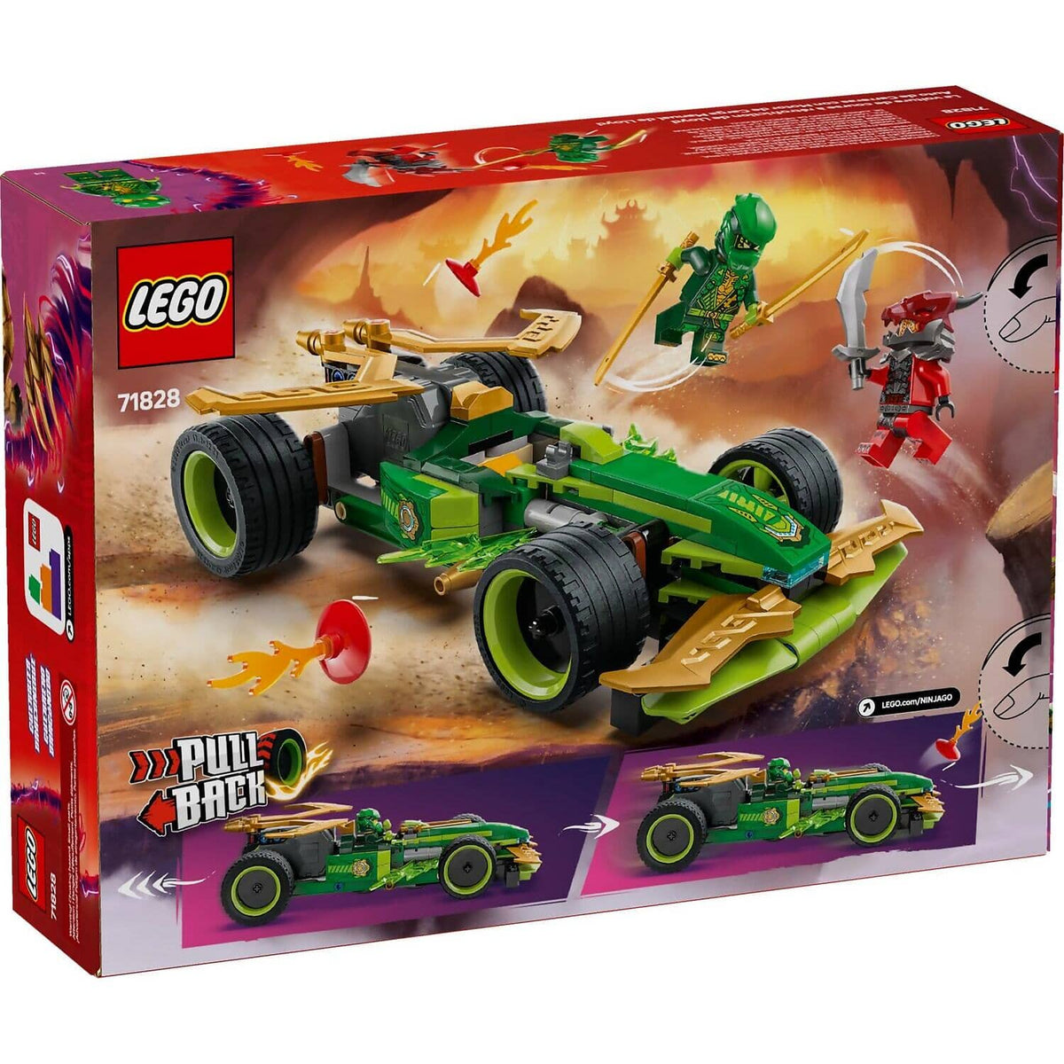 LEGO® 71828 Lloyd's Pull-Back Race Car - NINJAGO®