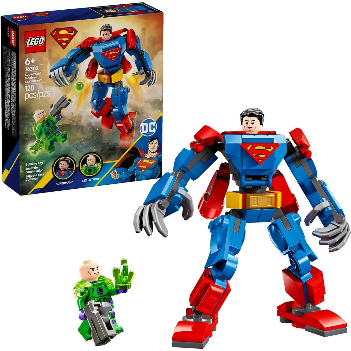 LEGO® 76302 Superman™ Mech Vs. Lex Luthor - DC Super Heroes