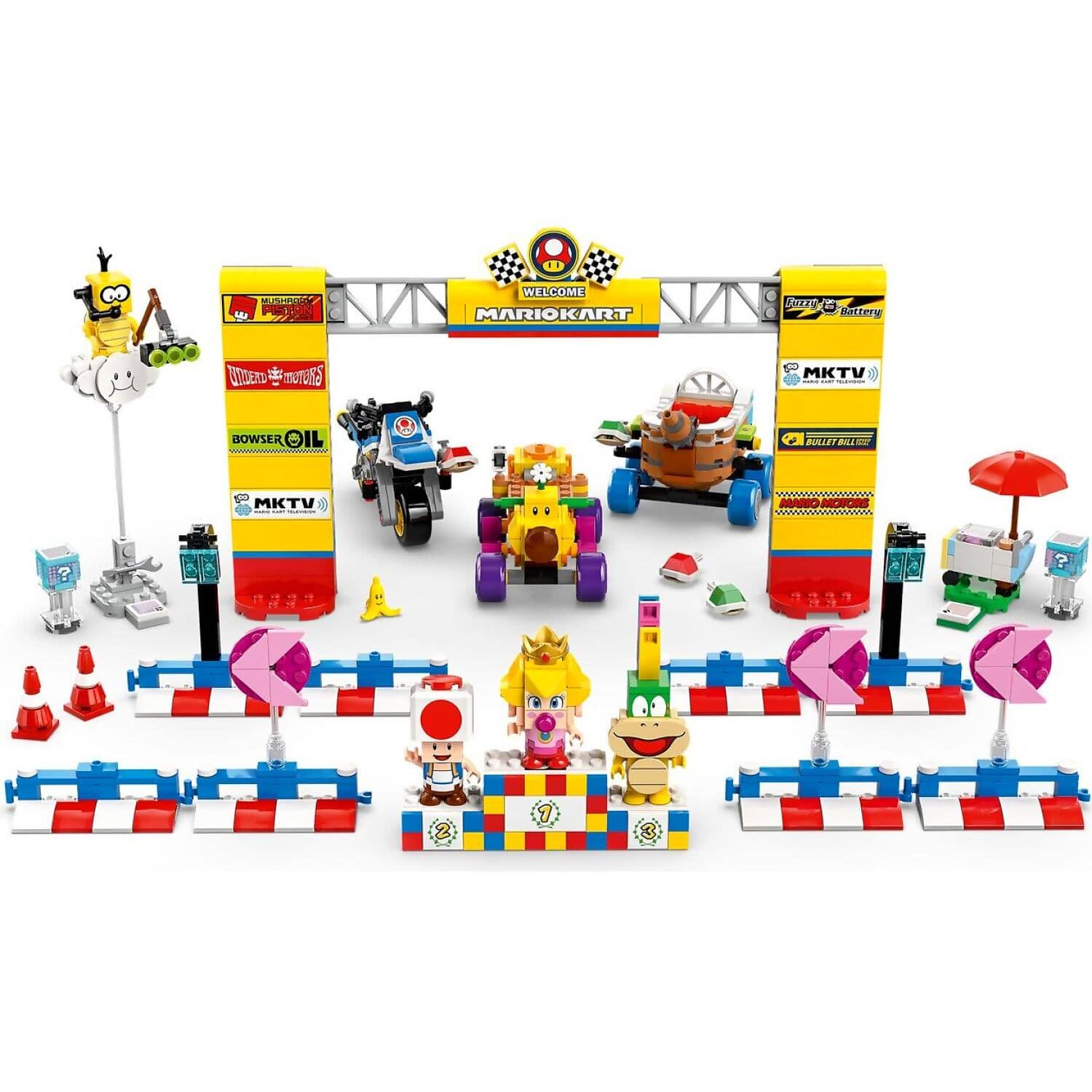 LEGO® 72036 Mario Kart Baby Peach & Grand Prix Set - Super Mario™