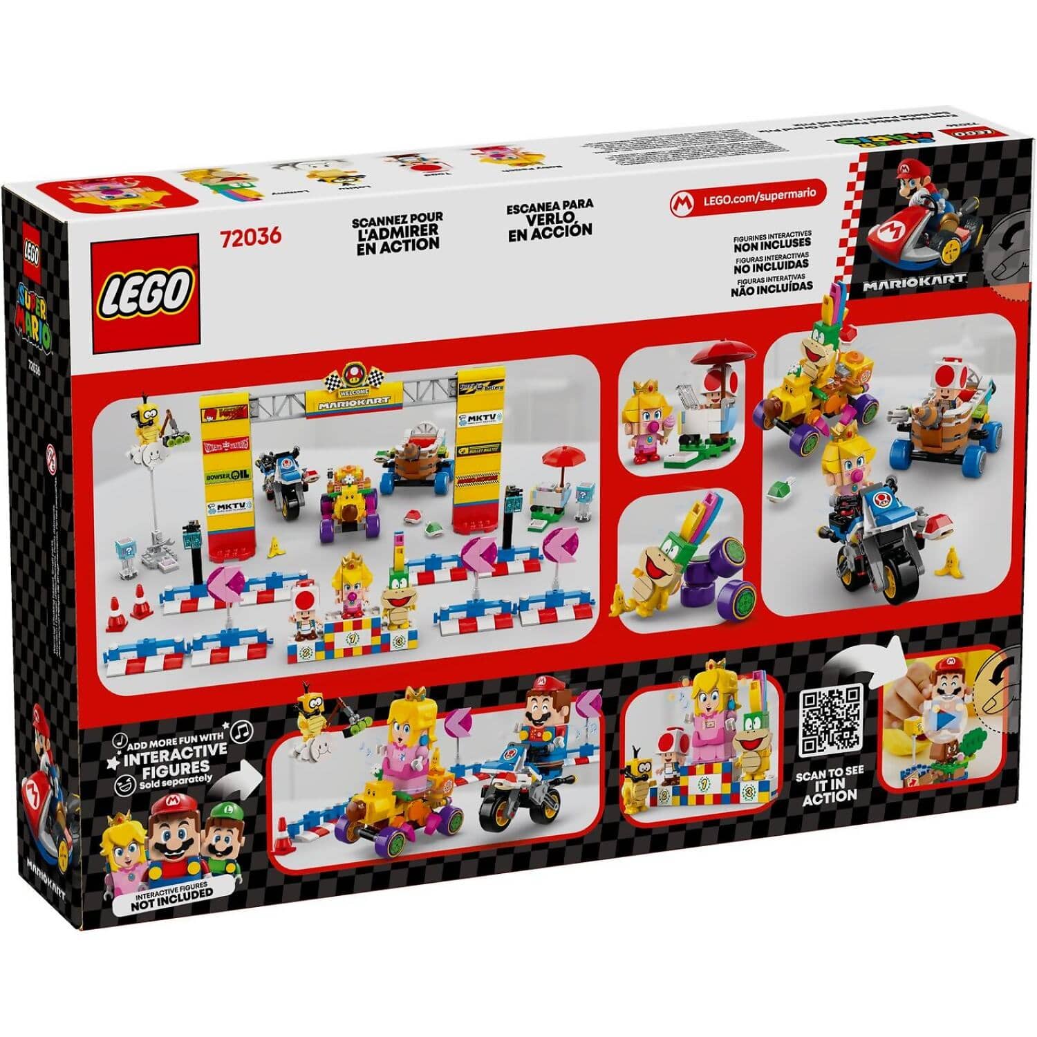 LEGO® 72036 Mario Kart Baby Peach & Grand Prix Set - Super Mario™