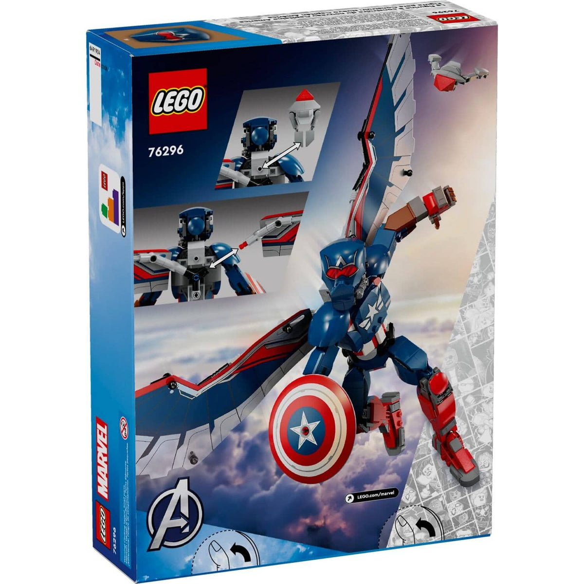 LEGO® 76296 New Captain America Construction Figure - Marvel Super Heroes