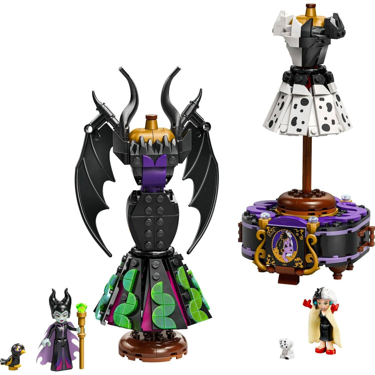 LEGO® 43262 Maleficent's and Cruella De Vil's Dresses - Disney