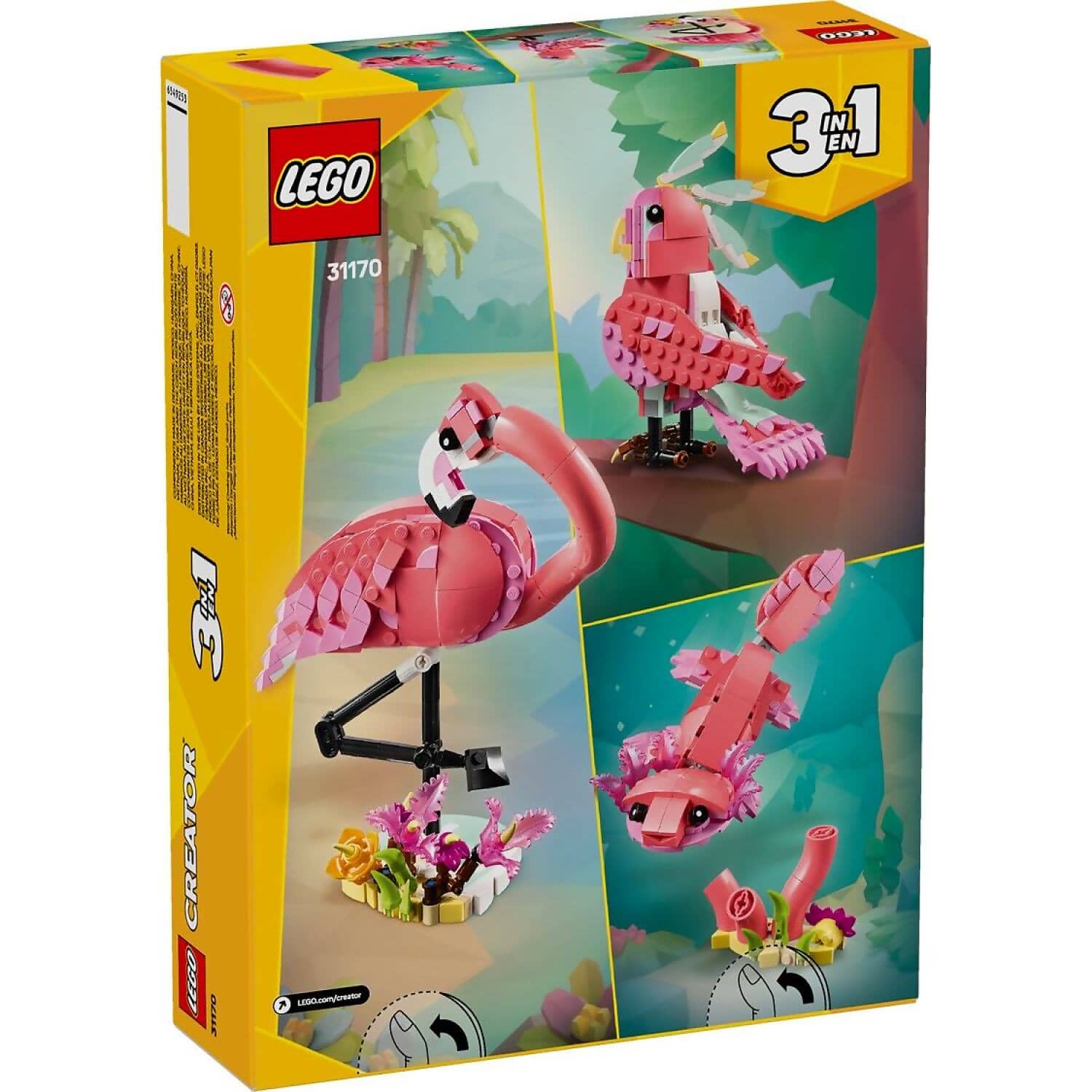 LEGO® 31170 Wild Animals: Pink Flamingo - LEGO® Creator