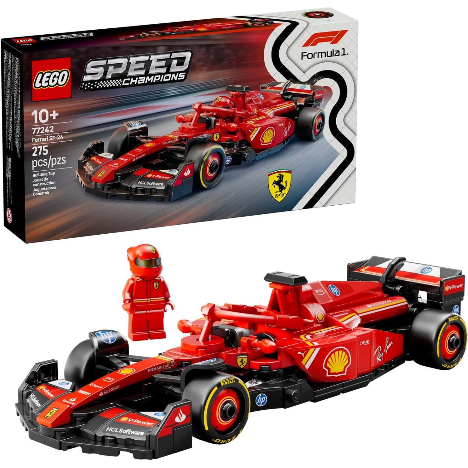LEGO® 77242 Ferrari SF-24 F1 Race Car - Speed Champions