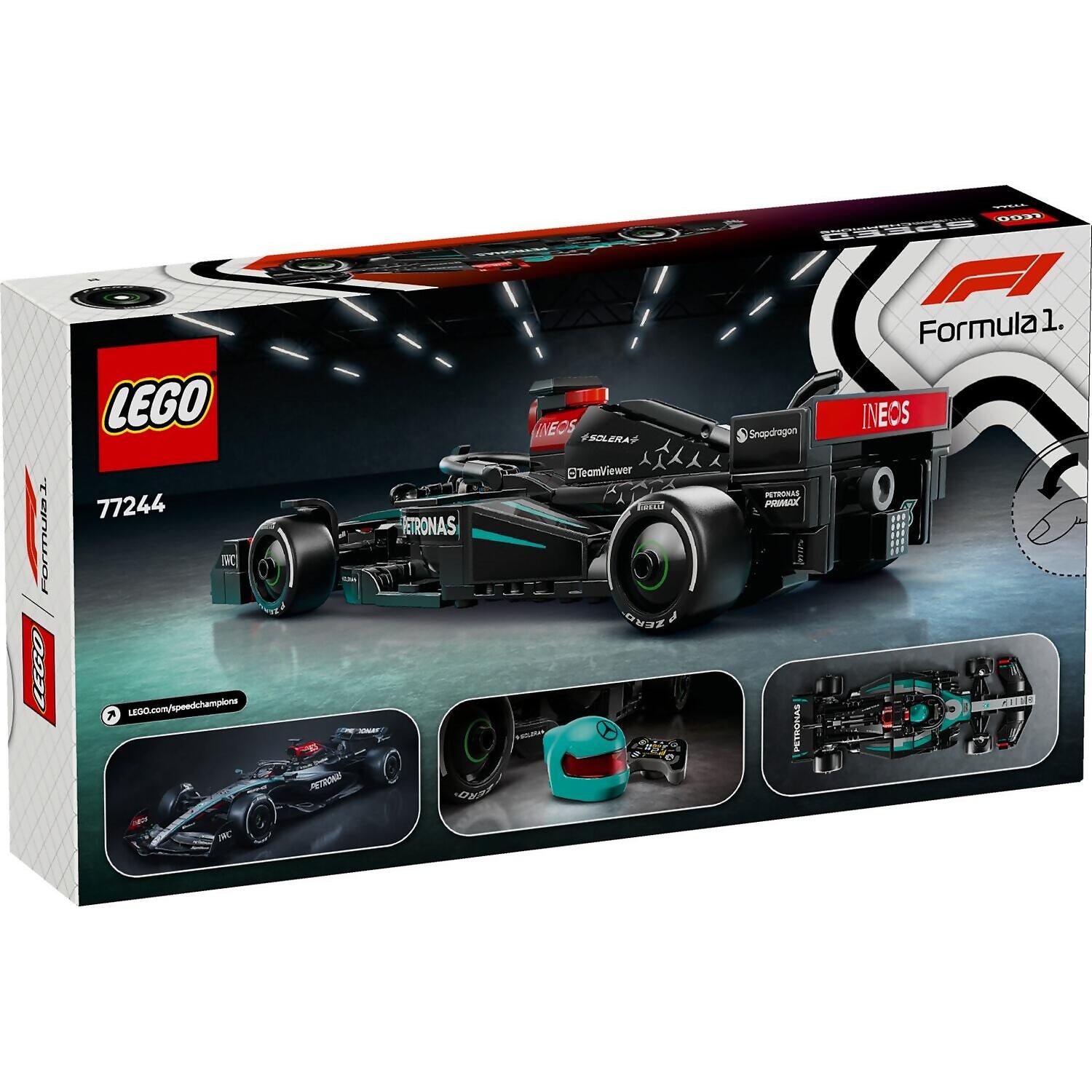 LEGO® 77244 Mercedes-AMG F1 W15 Race Car - Speed Champions