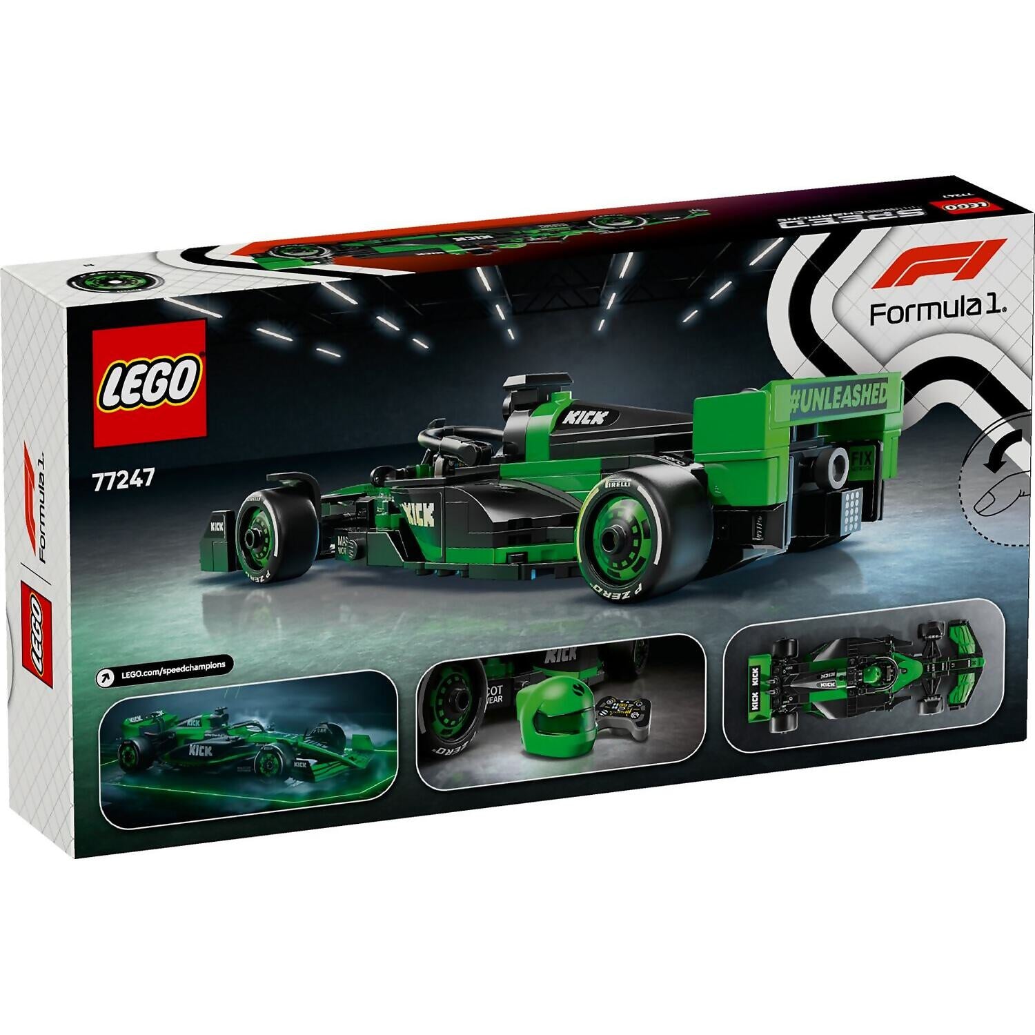 LEGO® 77247 KICK Sauber F1 Team C44 Race Car - Speed Champions
